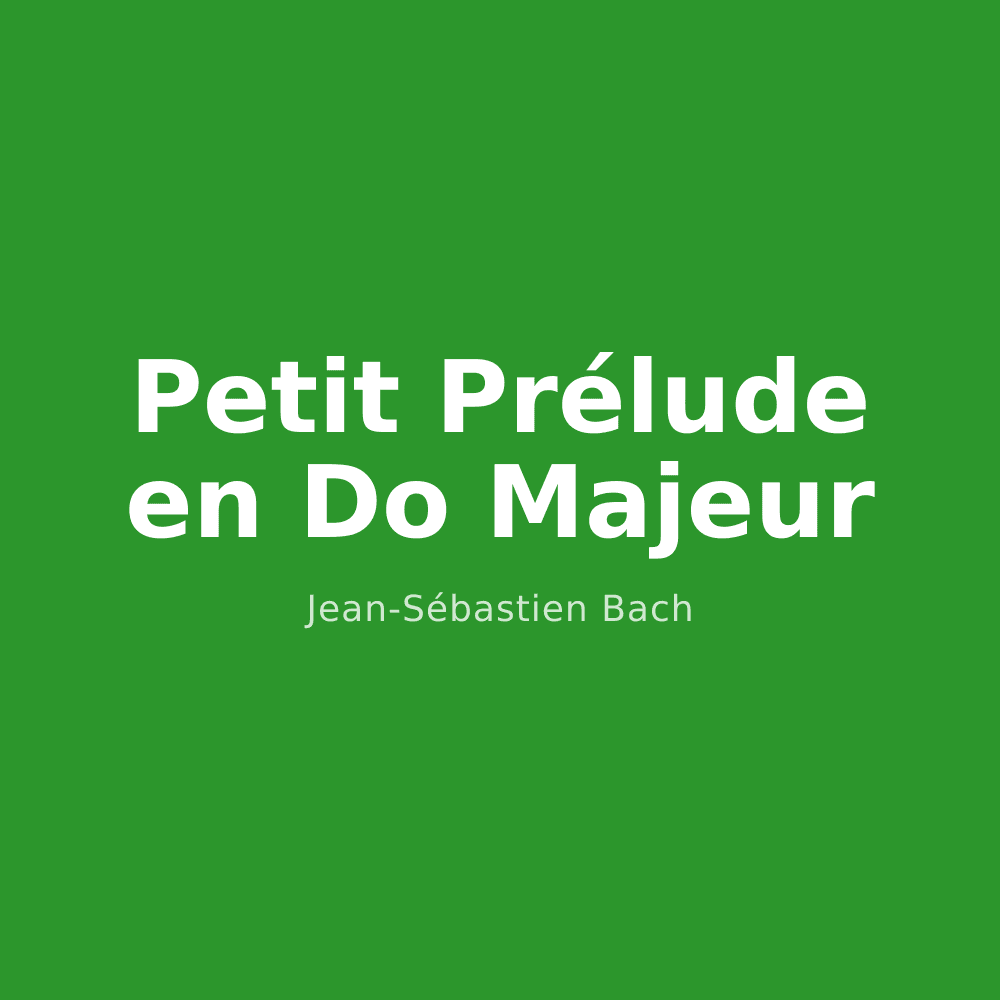 Petit Prélude en Do Majeur