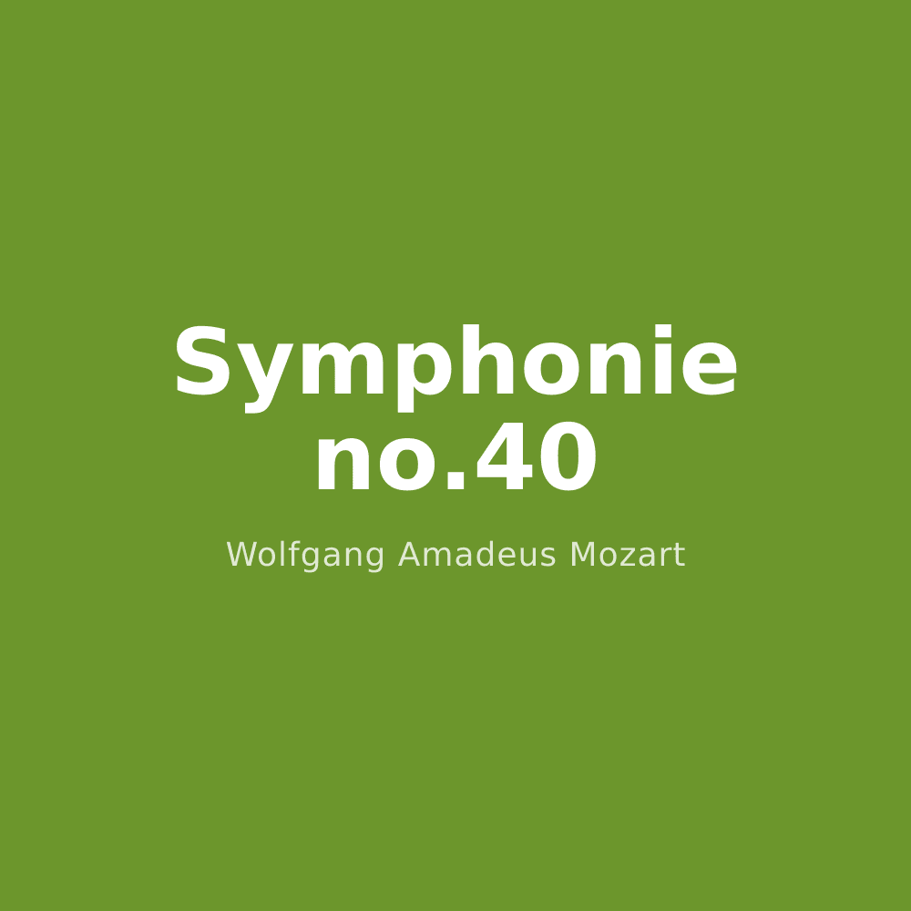 Symphonie no.40