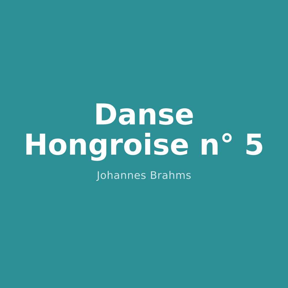 Danse Hongroise n° 5