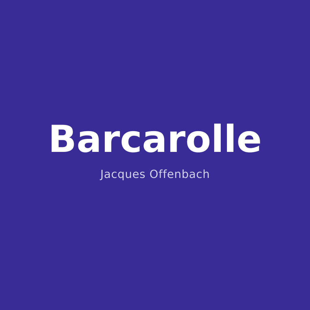 Barcarolle