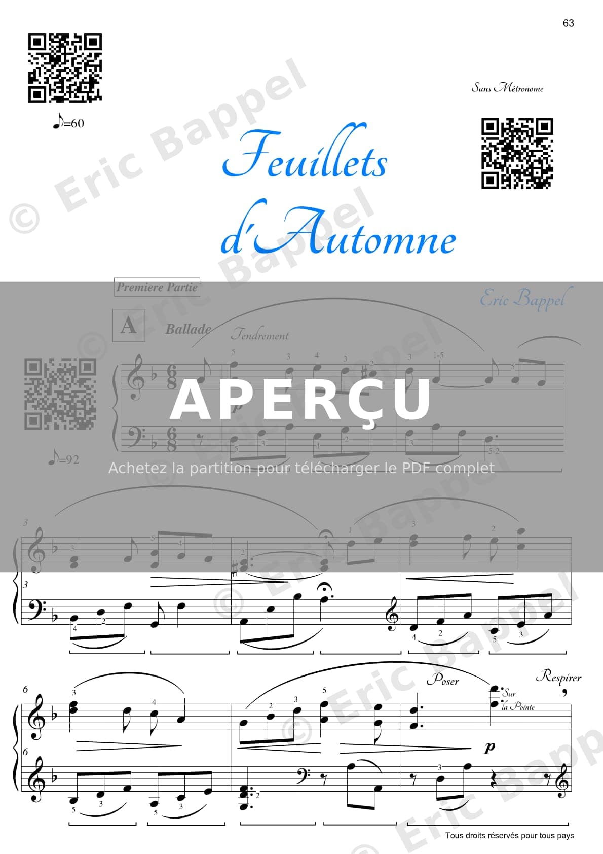 Feuillets d'automne — Extrait page 2 sur 6