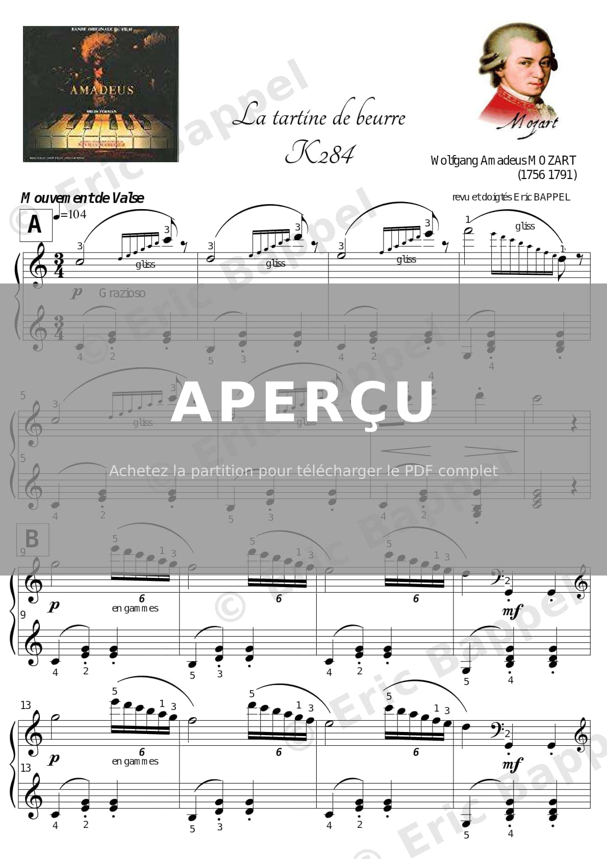 La Tartine de Beurre — Extrait page 1 sur 3