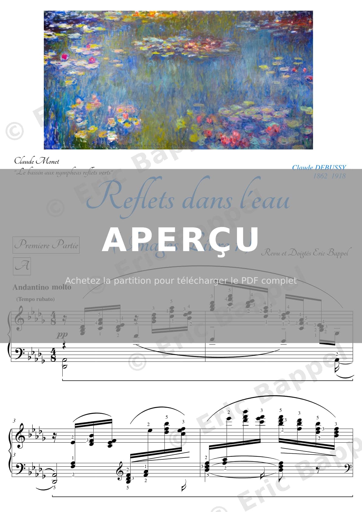 Images : Reflets dans l'eau — Extrait page 1 sur 19