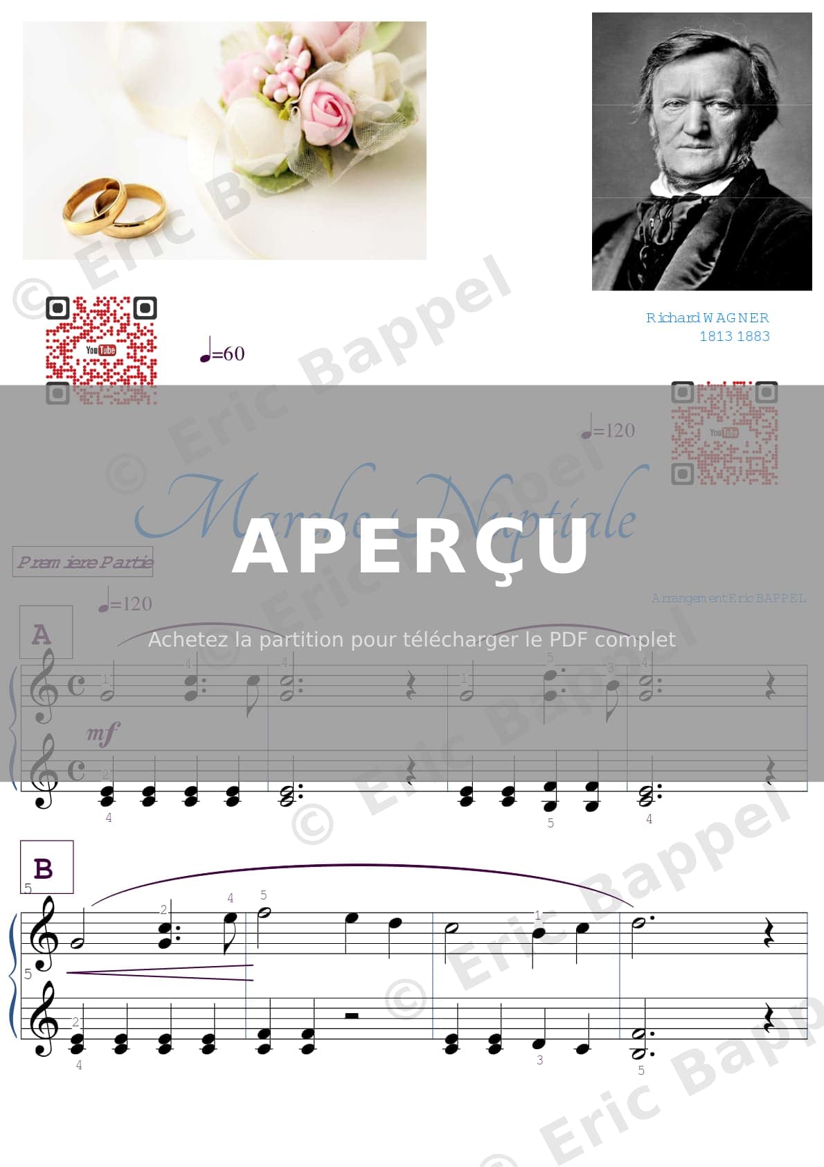 Marche nuptiale — Extrait page 1 sur 2