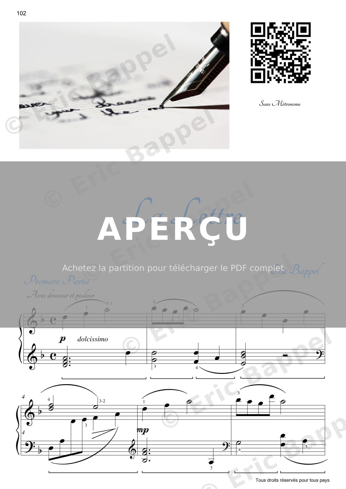 La lettre — Extrait page 2 sur 6