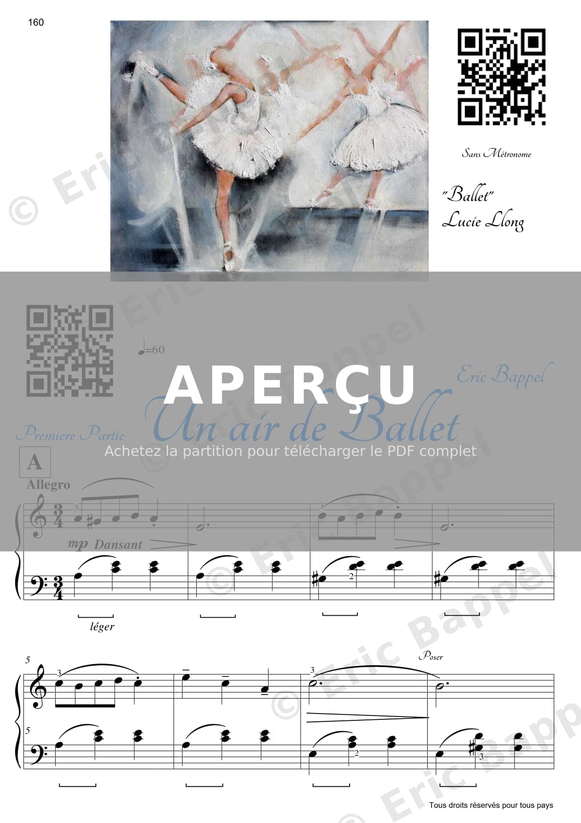 Un air de ballet — Extrait page 1 sur 4