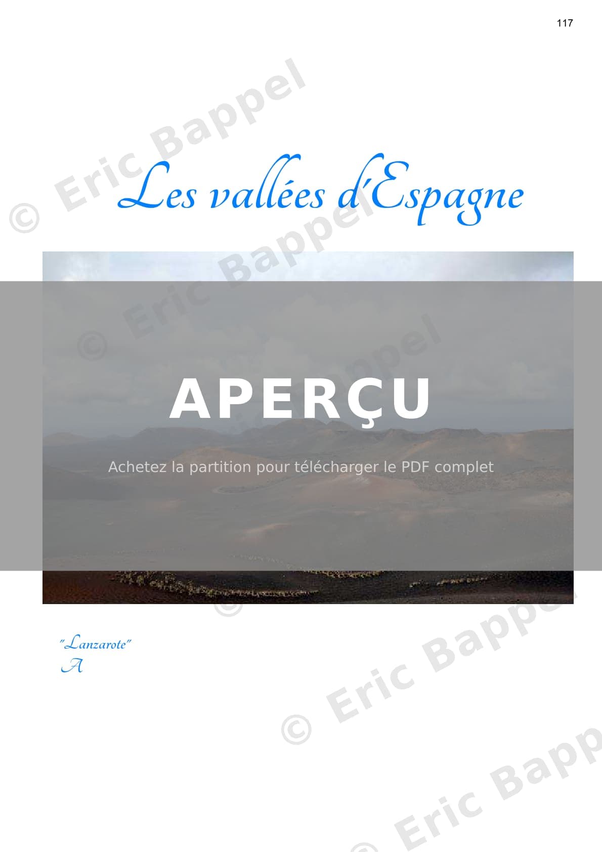 Les vallées d'Espagne — Extrait page 1 sur 6