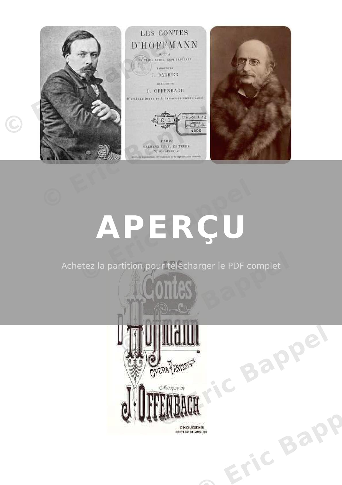 Barcarolle — Extrait page 1 sur 3