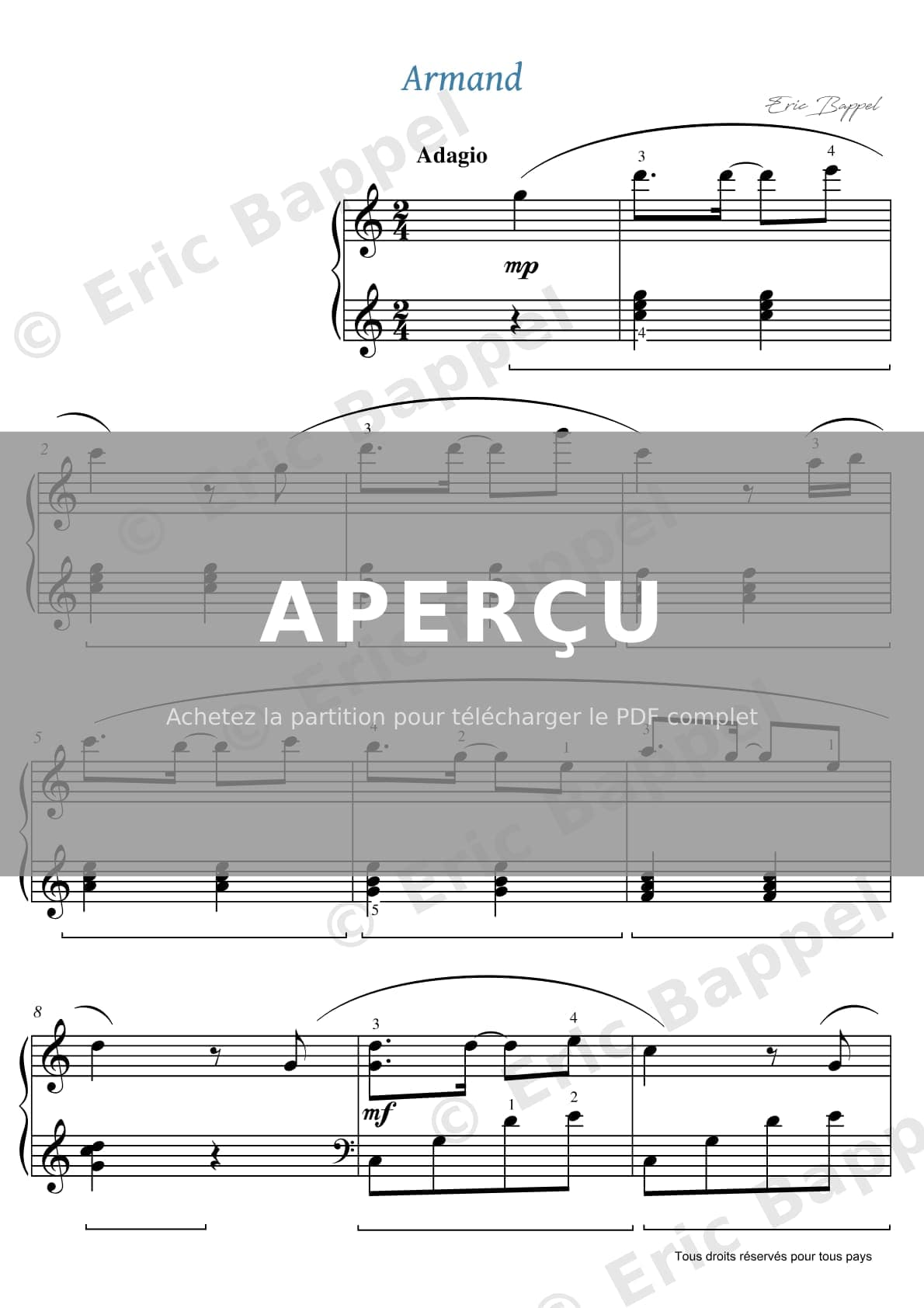 Armand — Extrait page 1 sur 5