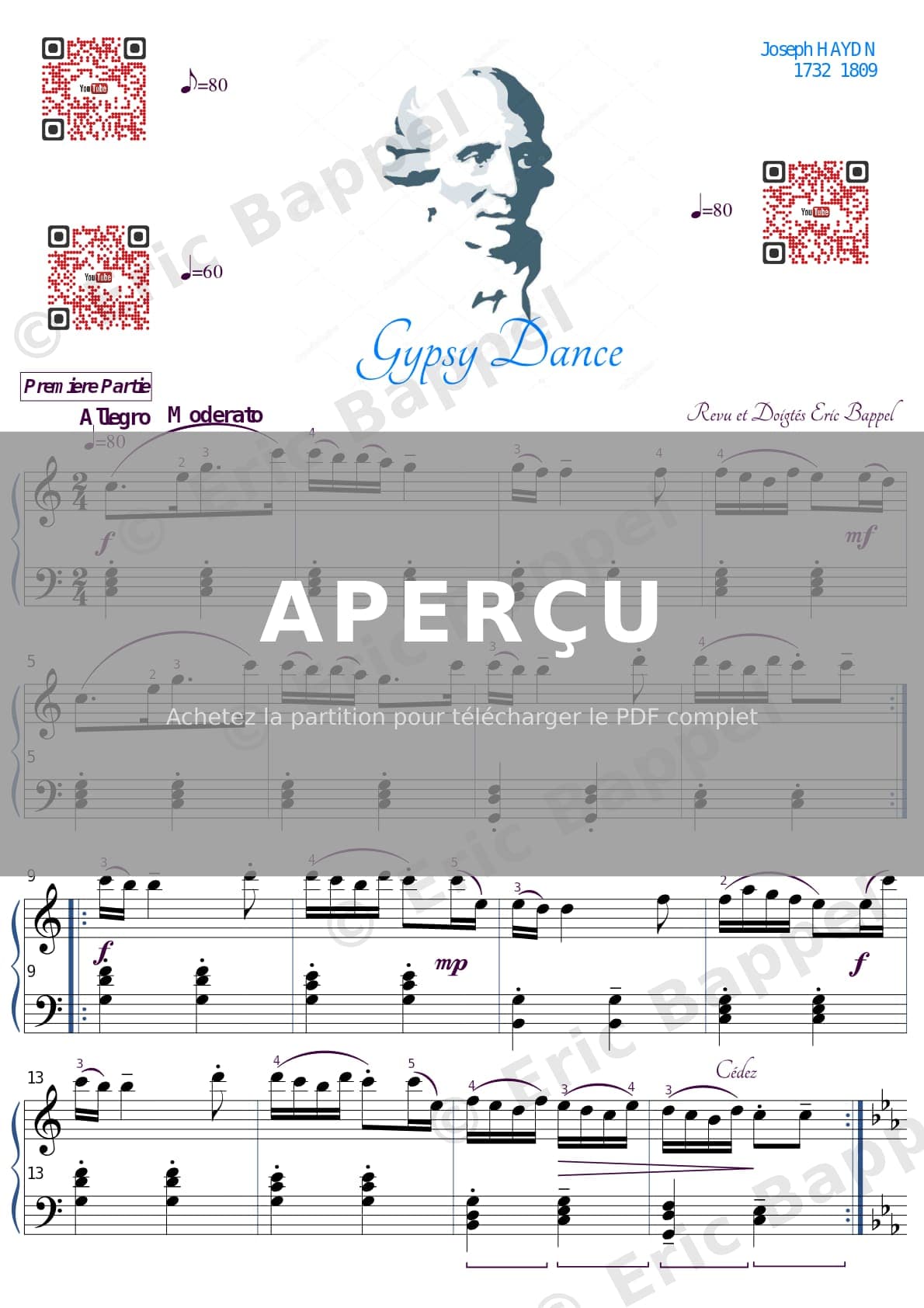 Gypsy Dance en Do — Extrait page 1 sur 3