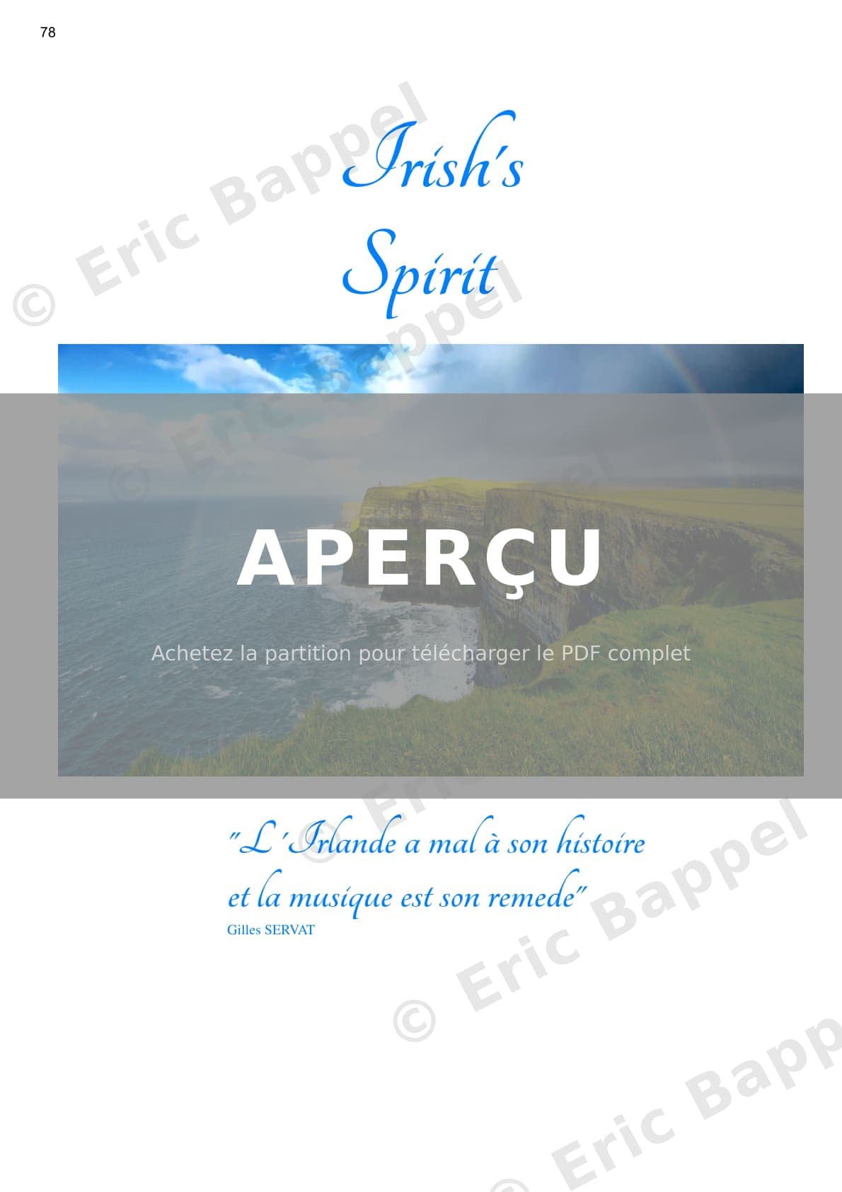 Irish Spirit — Extrait page 1 sur 7