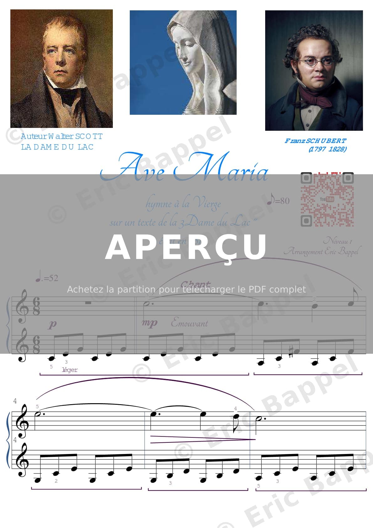 Ave Maria — Extrait page 1 sur 2