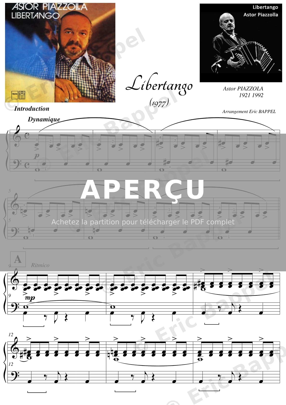 Libertango — Extrait page 1 sur 6