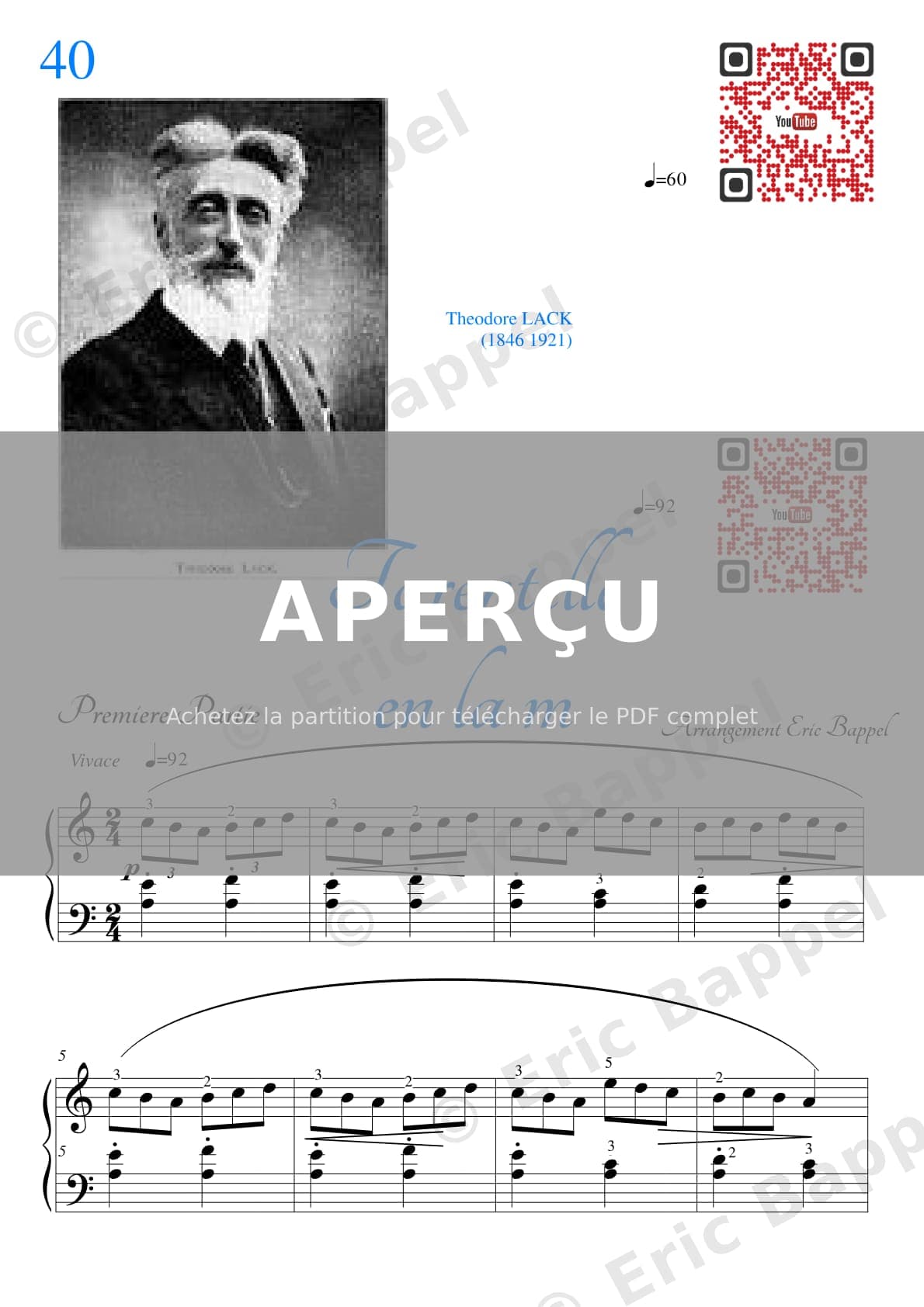 Tarantelle, Op. 85 La mineur — Extrait page 2 sur 4
