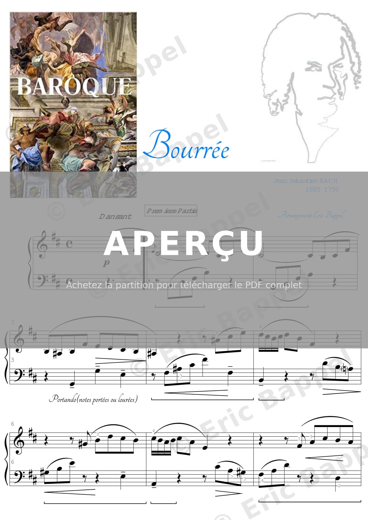 BOURREE en si m — Extrait page 1 sur 4