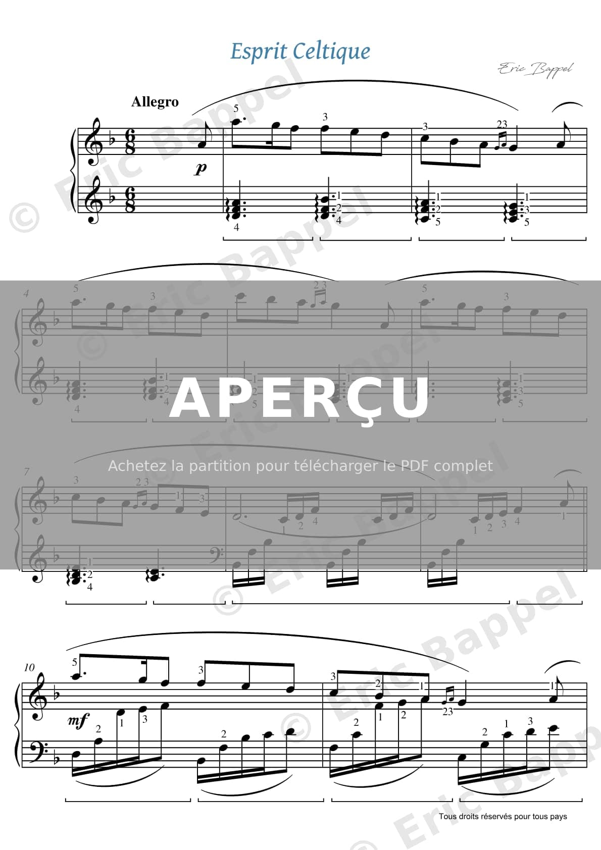 Esprit celtique — Extrait page 1 sur 8