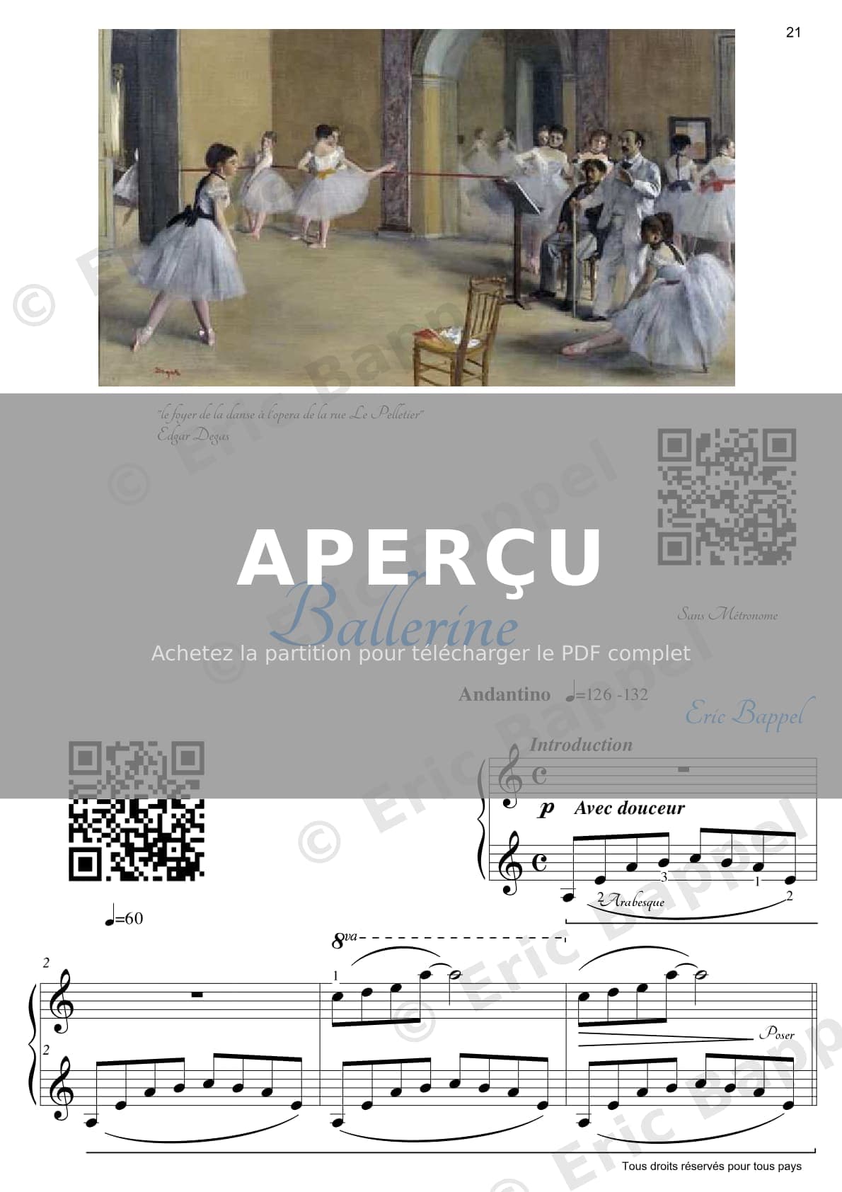 Ballerine — Extrait page 1 sur 5