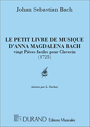 BACH (anonyme ) menuet en la m (petit livre d anna magdalena BACH )